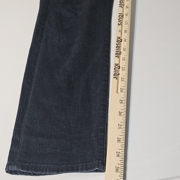 J Crew Jeans Mens 30x30 Blue 484 Straight Dark Wash Low Rise Stretch Denim - Picture 5 of 8